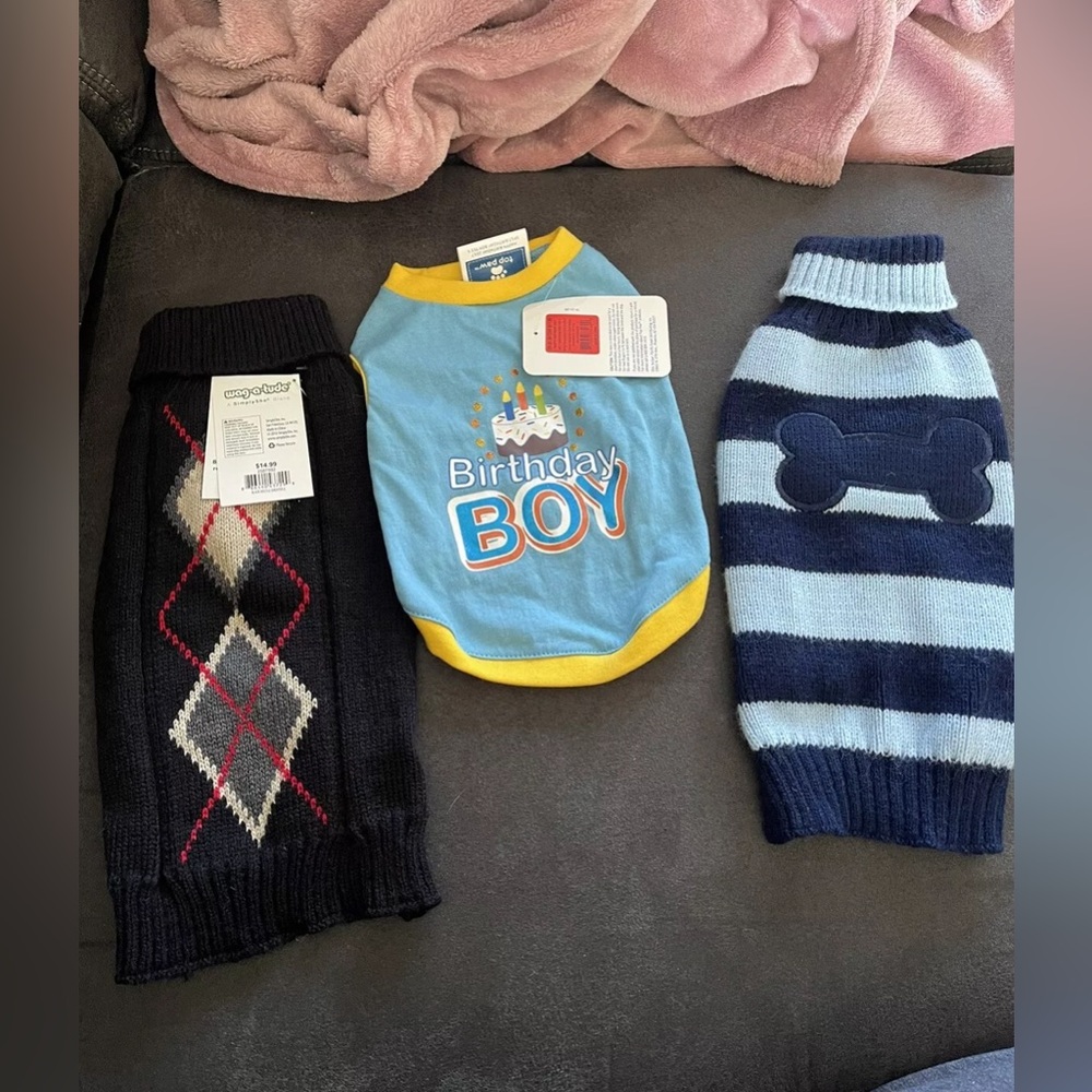 NWT Dog clothes